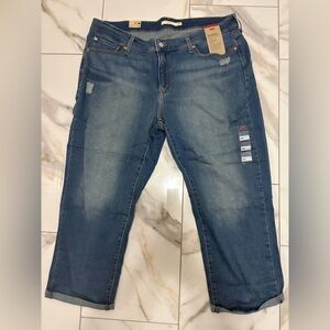 Levi's Boyfriend Relaxed Mid-Rise Jeans - Plus size